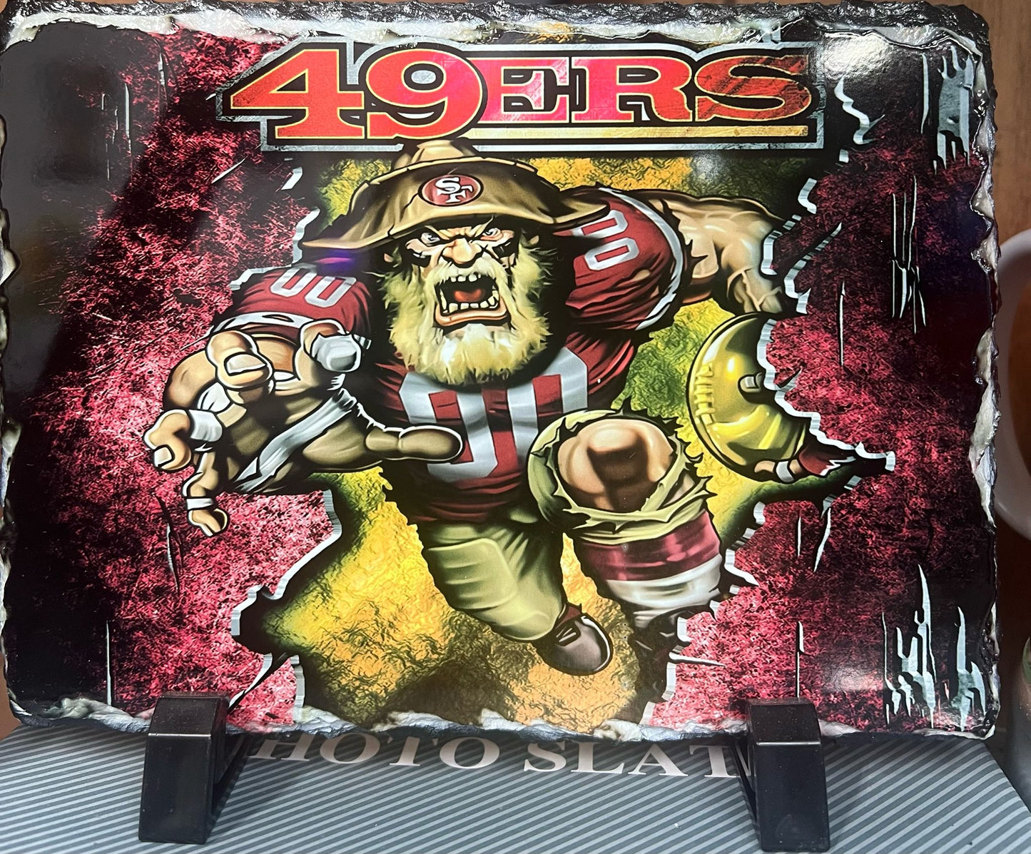 Sublimation Photo Slate NFL L7.7 x W5.7 size