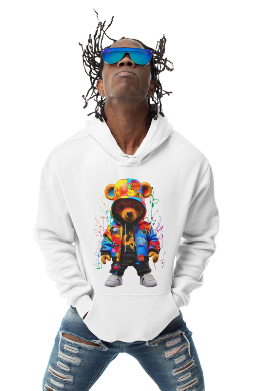 Graffiti Hip Hop Teddy Bear hoodies