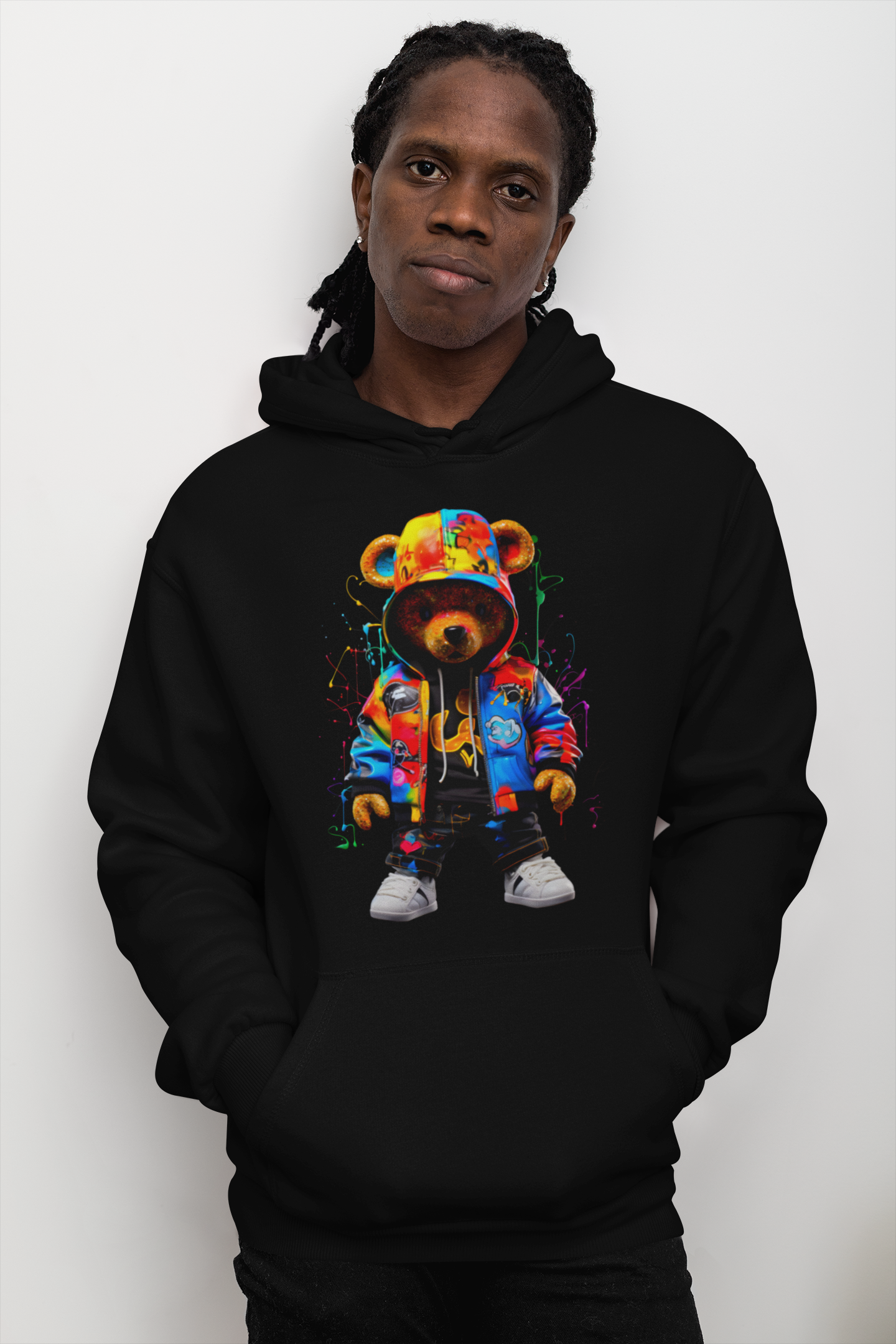 Graffiti Hip Hop Teddy Bear hoodies