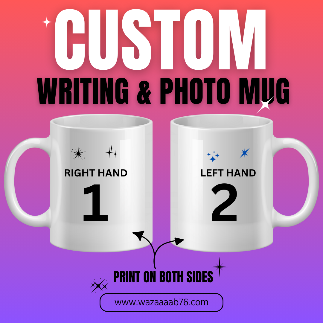 custom mugs print 12oz