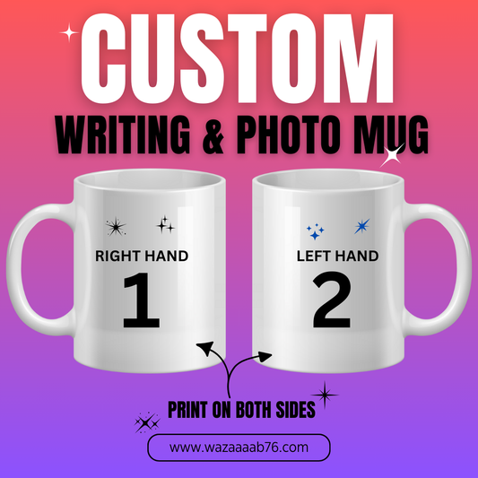 custom mugs print 12oz
