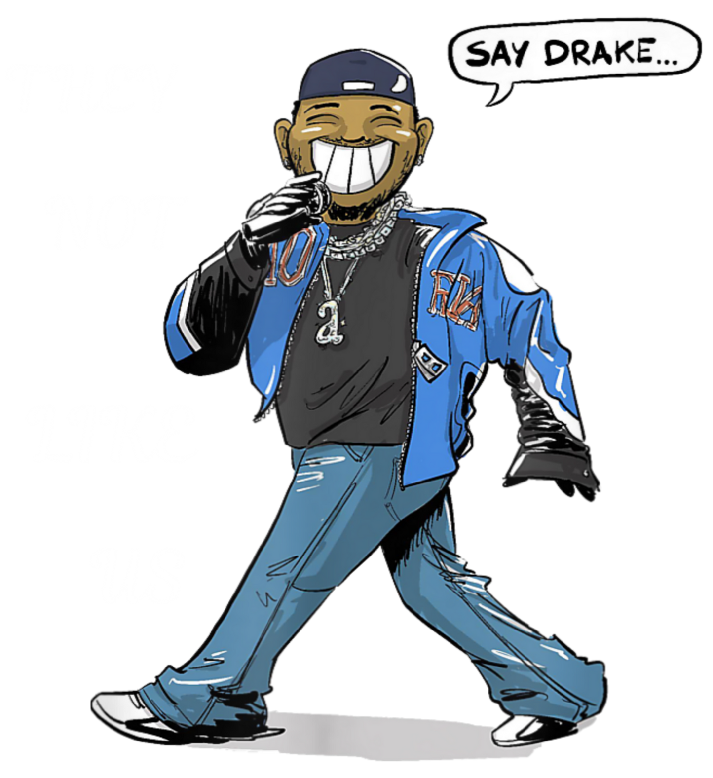 Say Drake They Not Like Us t-shirt
