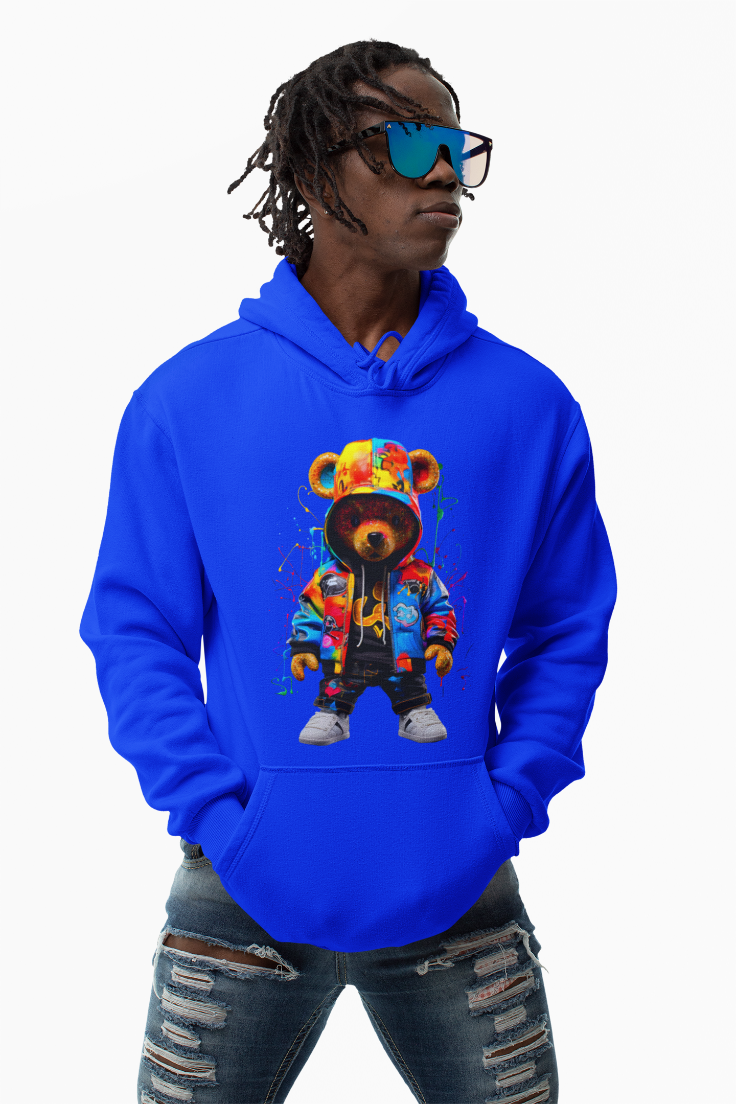 Graffiti Hip Hop Teddy Bear hoodies
