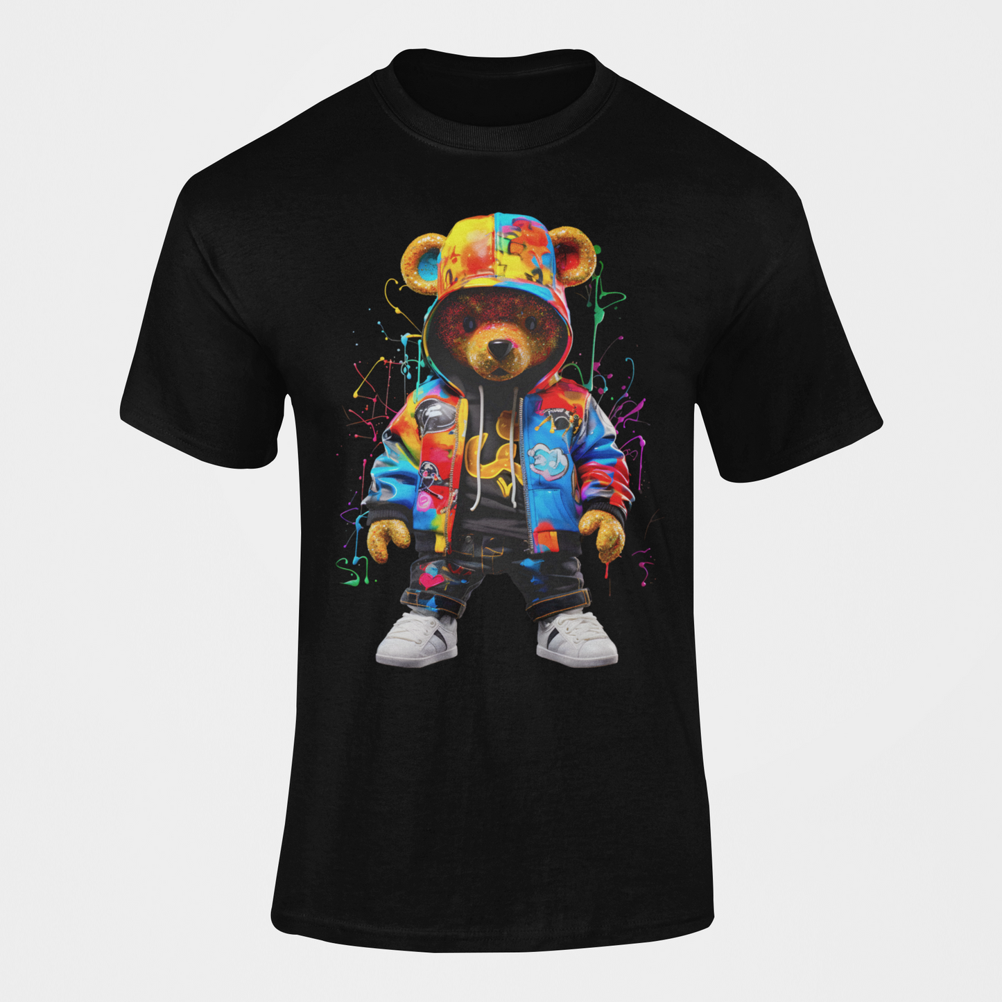 Graffiti Hip Hop Teddy Bear t-shirt