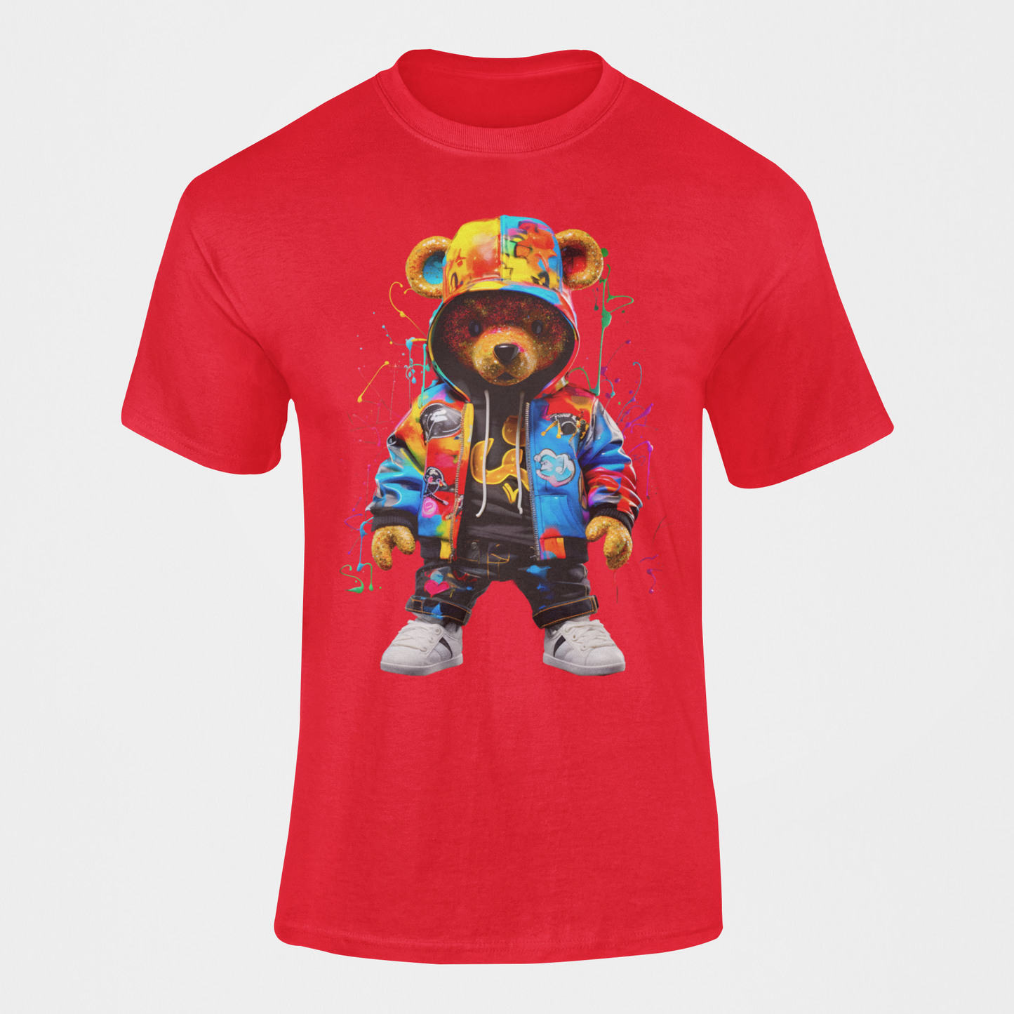 Graffiti Hip Hop Teddy Bear t-shirt