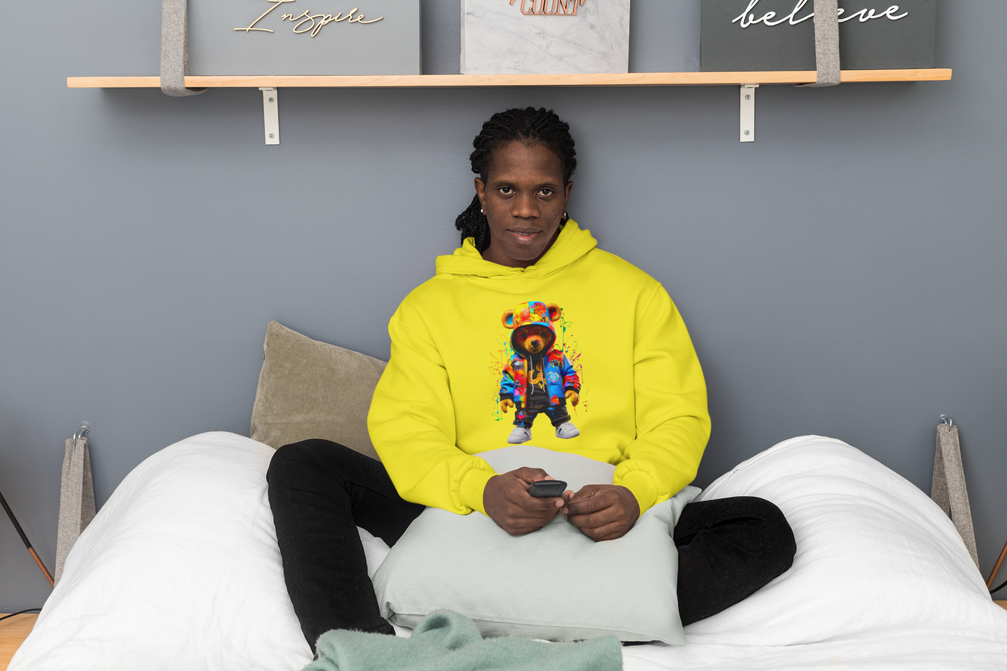 Graffiti Hip Hop Teddy Bear hoodies