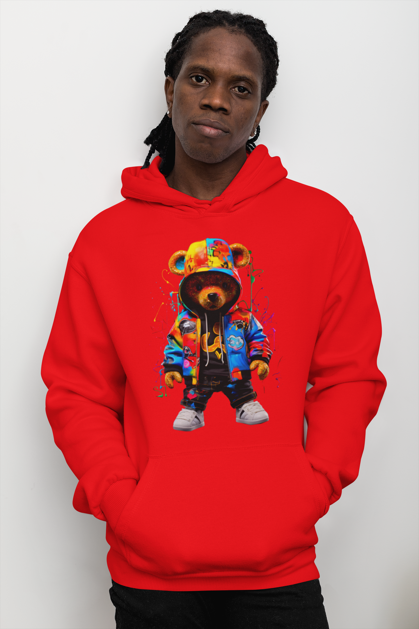 Graffiti Hip Hop Teddy Bear hoodies