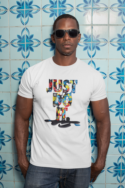 t-shirt just do it and backwoods